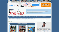 Desktop Screenshot of folkartlife.com